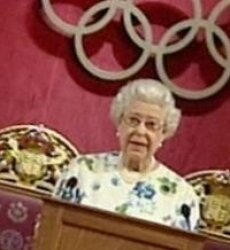Королева Великобритании приняла в Букингемском дворце делегацию. 