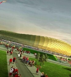 Стадион к ЧМ-2018 в Калининграде планируется построить на острове. 